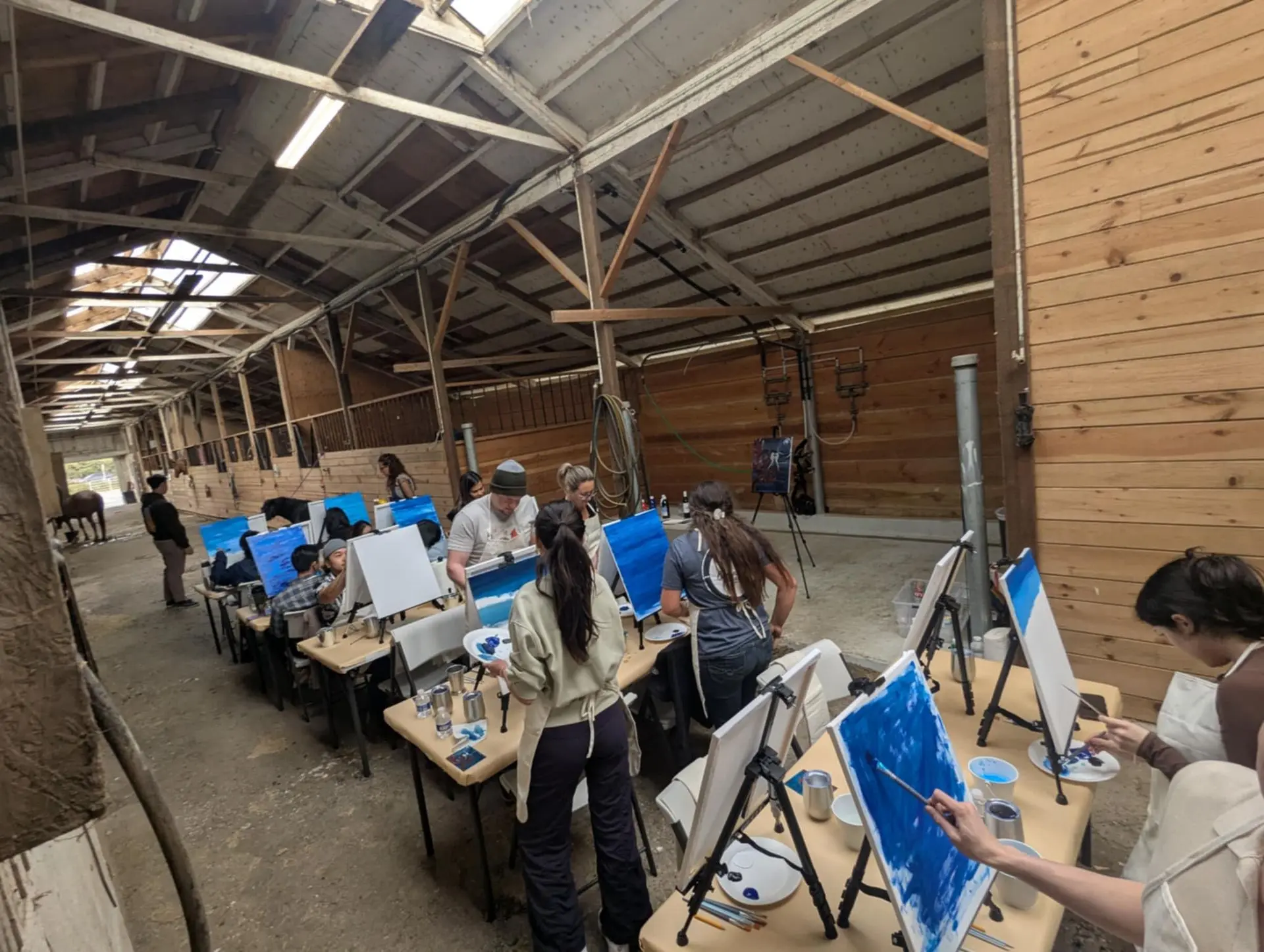 Coastal painting